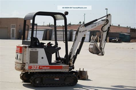 2005 bobcat 322 g mini excavator|2000 bobcat 322 mini excavator.